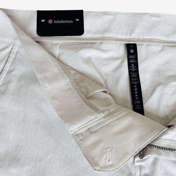 NWT $148 Lululemon Relaxed-Tapered Trouser 34x27.5” Smooth Twill Bone Stretch - Picture 7 of 15